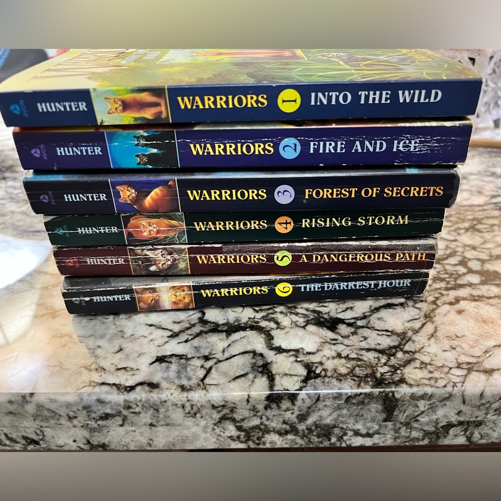 Gently used Warrior Book set